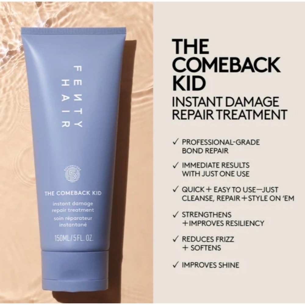 Fenty Hair The Comeback Kid Instant Damage Repair Treatment 5oz Bond‎ Repair